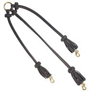 Exclusive round leather triple coupler lead for walking 3dogs Exclusive round leather triple coupler lead for walking 3dogs
