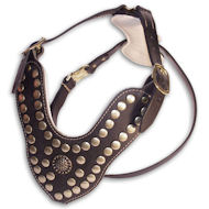 Exclusive Royal Dog Studded Leather Harness H11 Exclusive Royal Dog Studded Leather Harness H11