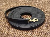 Training leather dog lead L5 Training leather dog lead L5