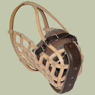 Police Leather basket dog muzzle, Top Quality! Police Leather basket dog muzzle, Top Quality!