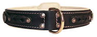 Handmade Royal Nappa Padded Leather Dog Collar Handmade Royal Nappa Padded Leather Dog Collar