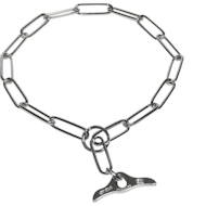 Fur saver dog collar with toggle, Herm Sprenger Fur saver dog collar with toggle, Herm Sprenger